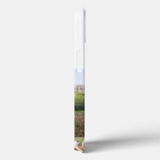 Mom Photo green text iPhone Case Case-Mate iPhoneケース (裏面 / 右)