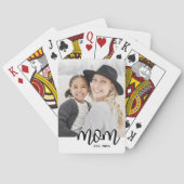 Mom Photo Mother's Day トランプ (裏面)