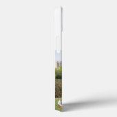 Mom Photo sky blue text iPhone Case Case-Mate iPhoneケース (裏面 / 右)