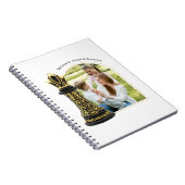 MOM Queen of my life, Golden Script Black Chess  ノートブック (右側)