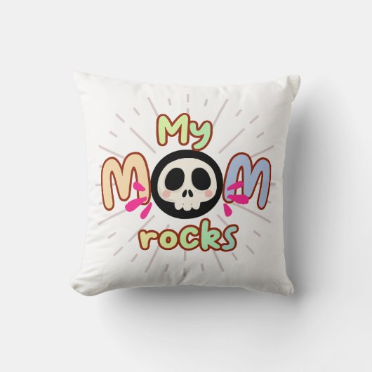 Mom Rock クッション (正面)