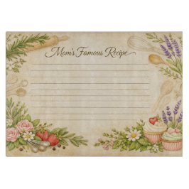 Mom’s Famous Recipe  カッティングボード