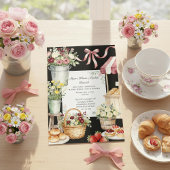 Mom’s Flower Market Brunch Mother's Day 招待状