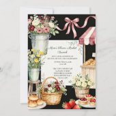Mom’s Flower Market Brunch Mother's Day 招待状 (正面)