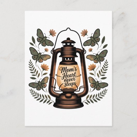 Mom’s Heart Never Sleeps 案内ポストカード (正面)