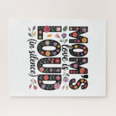 Mom’s Love Is Loud (In Silence) ジグソーパズル (横)