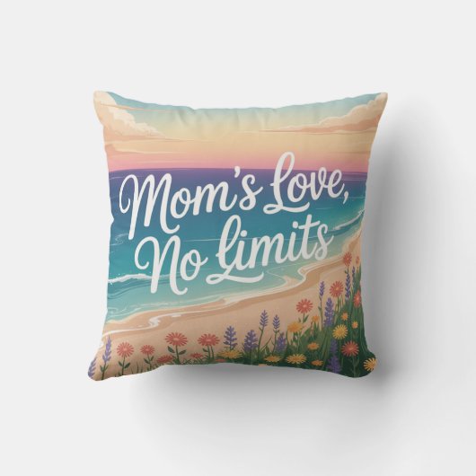 Mom’s Love, No Limits クッション (裏面)