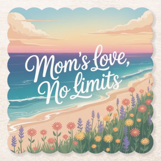 Mom’s Love, No Limits ペーパーコースター (正面)
