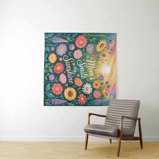 Mom’s Smile = My Sunshine タペストリー (インサイチュ(横))