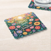 Mom’s Smile = My Sunshine ペーパーコースター (アングル)