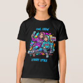 Mom & Son Graffiti Street: Tri-Blend T-Shirt トライブレンドＴシャツ (正面)