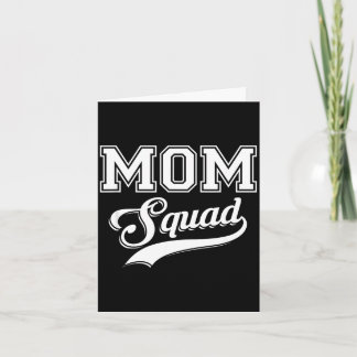 Mom squad funny mother  カード