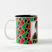 MOM ST KITTS最高の写真 ツートーンマグカップ (左)