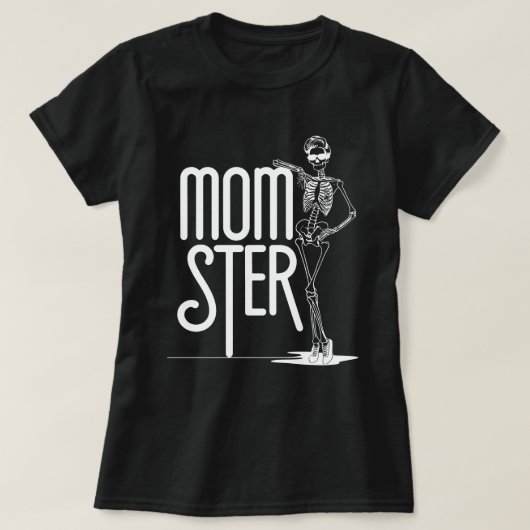 Mom-ster: Super Mom, Super Powers Women's Top Tシャツ (デザイン正面)