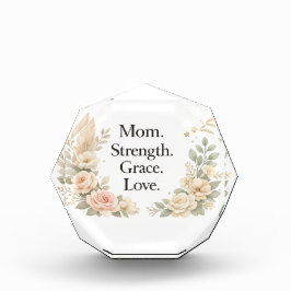 Mom Strength & Grace Photo Block フォトブロック