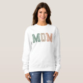 MOM – Strong, Lovely, Devoted, Beautiful – Mom スウェットシャツ (正面フル)