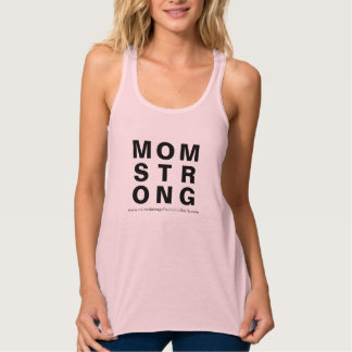MOM STRONG TANK – ピンク タンクトップ