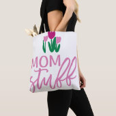 mom stuff Personalized Girl Tote Bag トートバッグ (クローズアップ)