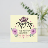 Mom The Legend Mother's Day Gift シーズンカード (スタンド正面)