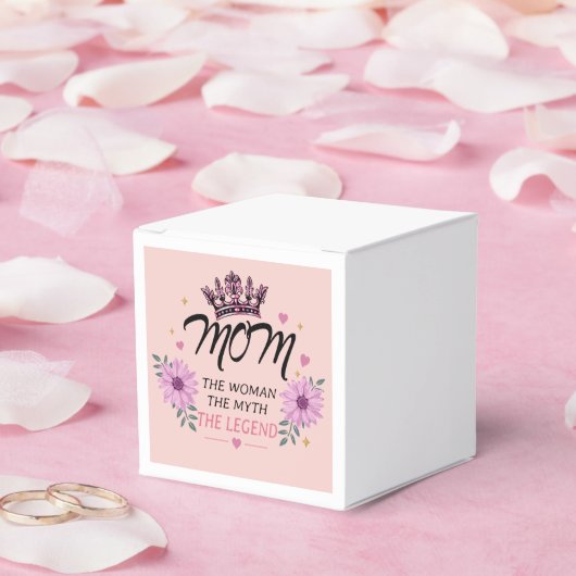 Mom The Legend Mother's Day Gift フェイバーボックス (ウェディング)