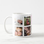 MOM The QUEEN of ourハート |写カスタム真 コーヒーマグカップ (左)