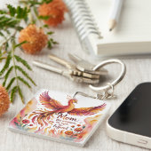 Mom: The Woman, The Myth, The Legend キーホルダー (正面右)