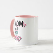 Mom This is your mug Funny Gift マグカップ (正面左)