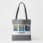 Mom Three Photo Tote Bag トートバッグ (正面)