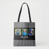 Mom Three Photo Tote Bag トートバッグ (正面)