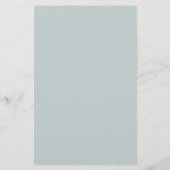 Mom-To-Beカード用ソフトブルーアドバイス-ベビー (裏面)