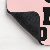 MOM to Be – ブラック文字 マウスパッド (コーナー)