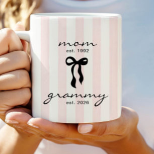Mom to Grammy おしゃれマグボウル コーヒーマグカップ