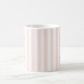Mom to Oma Mug Pink Bow Stripes コーヒーマグカップ (中央)