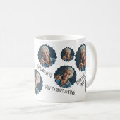 Mom to son or daughter student gift コーヒーマグカップ (正面右)