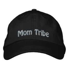 Mom Tribe Embroided Basic Adjustable Cap 刺繍入りキャップ