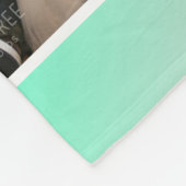 Mom Tribute 4-Photo Pastel Keepsake フリースブランケット (角)