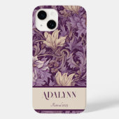 Mom Violet向けヴィンテージフローラ退職金 Case-Mate iPhoneケース (裏面)