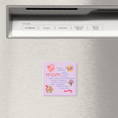 Mom Word Cloud- – マグネ飾ット マグネット (インサイチュ (食洗機))