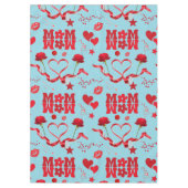 MOM/WOW：赤のラブレター青 | テーブルクロス (正面)