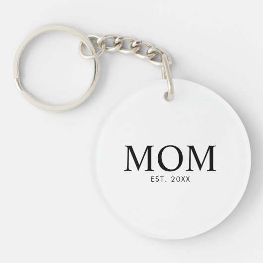 Mom Year Established キーホルダー (正面)