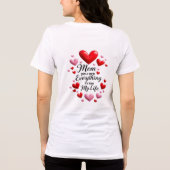 Mom you are everything in my life トライブレンドＴシャツ (裏面)