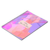 Mom, You Are Loved Abstract Pastel ノートブック (左側)