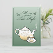 Mom you are Tea-Rific Mothers Day Card シーズンカード (スタンド正面)