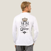 Mom you are the Queen トライブレンドＴシャツ (背面全体)