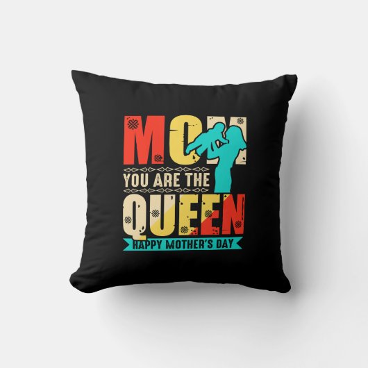 Mom You Are The Queen-67761 クッション (正面)