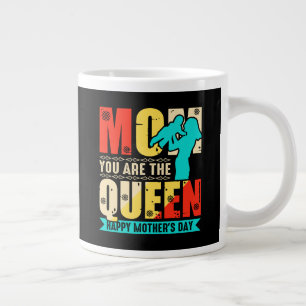 Mom You Are The Queen-67761 ジャンボコーヒーマグカップ