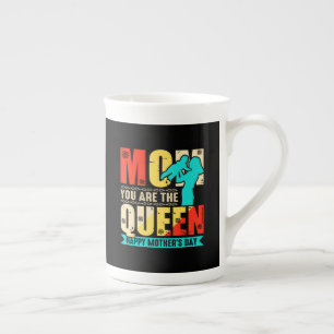 Mom You Are The Queen-67761 ボーンチャイナマグカップ