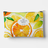 Mom You Make Life Brighter – Citrus  アクセサリーポーチ (裏面)