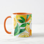 Mom You Make Life Brighter – Citrus Coffee Mug マグカップ (左)