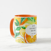 Mom You Make Life Brighter – Citrus Coffee Mug マグカップ (正面左)